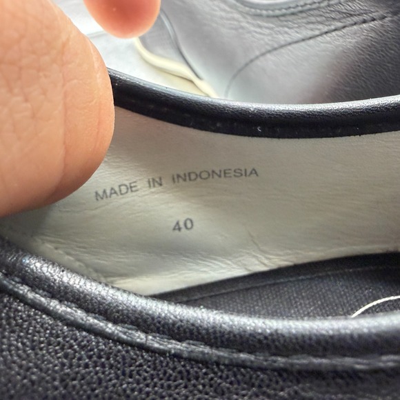 Size EU 40 Marc By Marc Jacobs Codie Black Womens Leather Slip On Sneakers - Picture 8 of 9